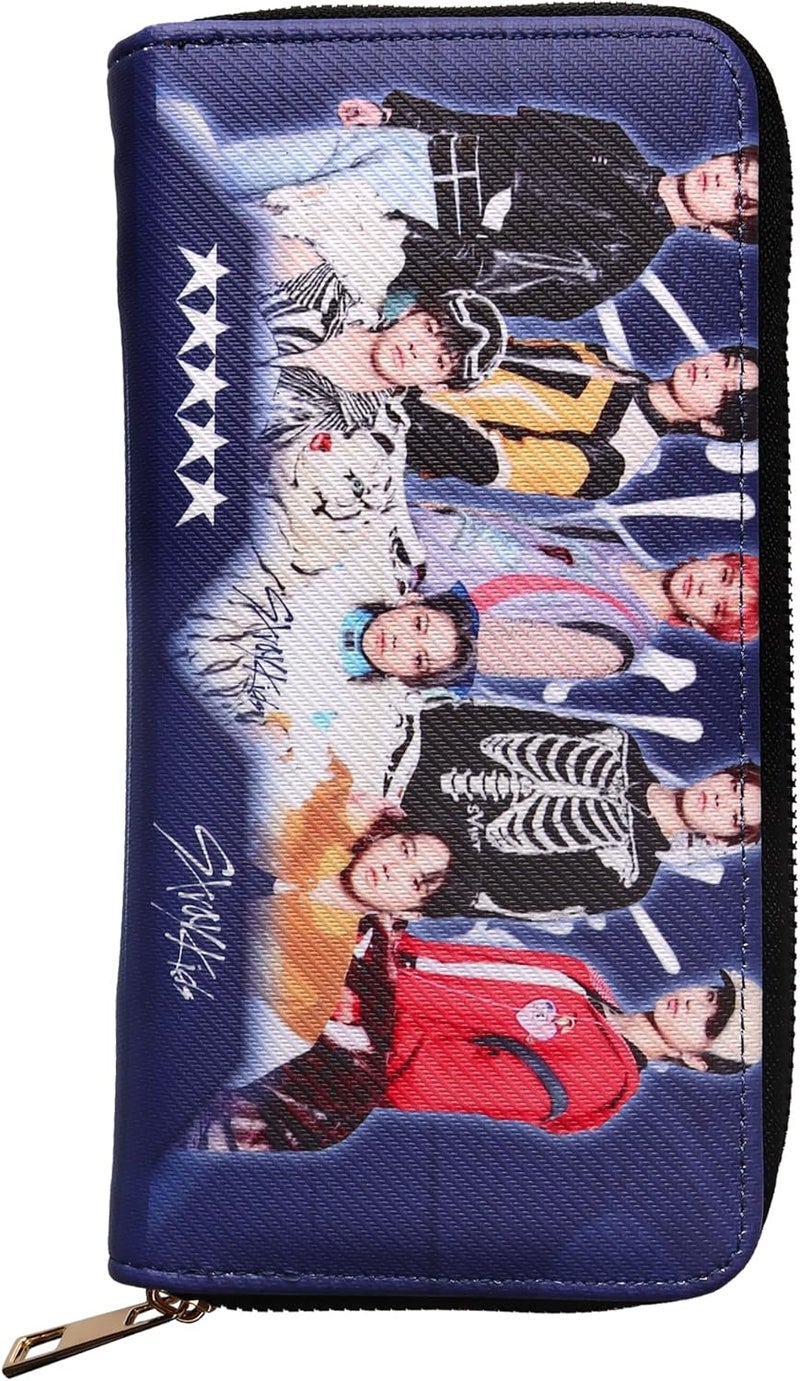WGEEEY Kpop Stray Kids Merchandise Leather Long Wallets for Fans Gifts - Image 5